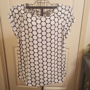 Polka dot blouse